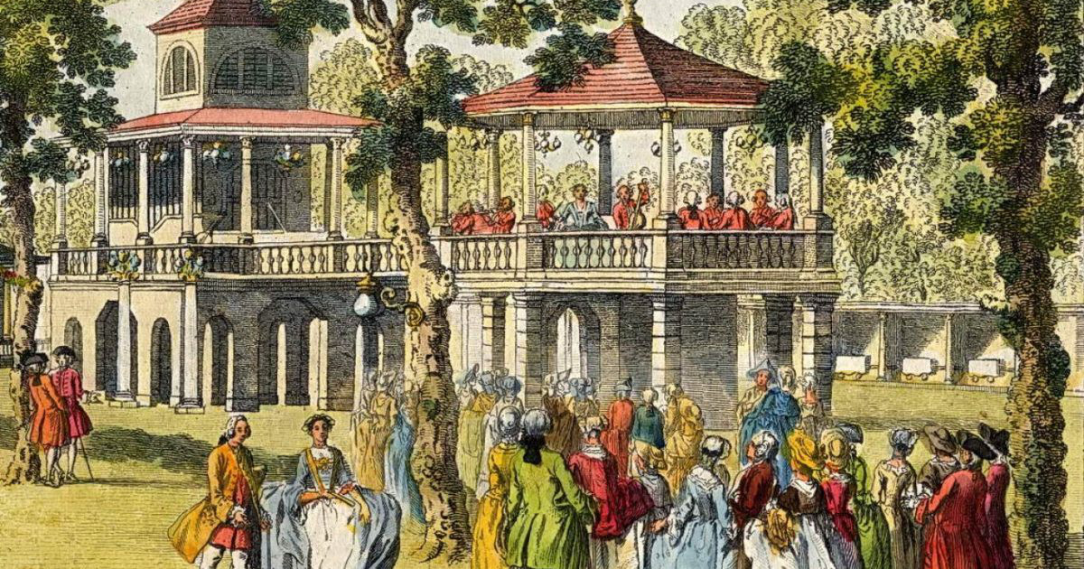 The Pleasures of the Tea Gardens of the 18th Century